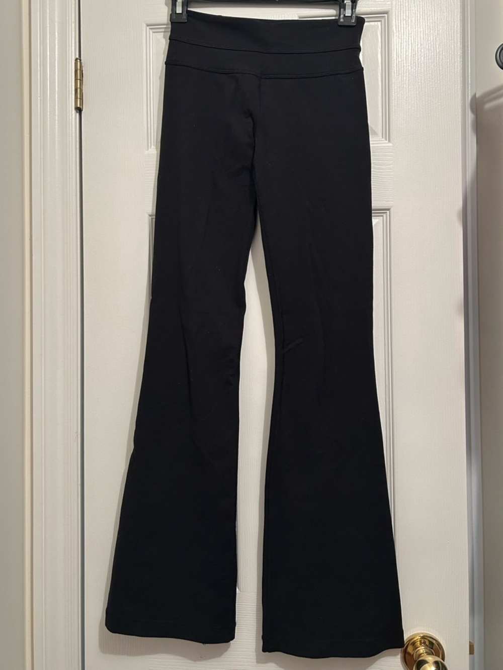 Lululemon Black Flare Yoga Pants